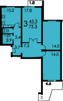 Планировка - 3 фото - Умные Окна